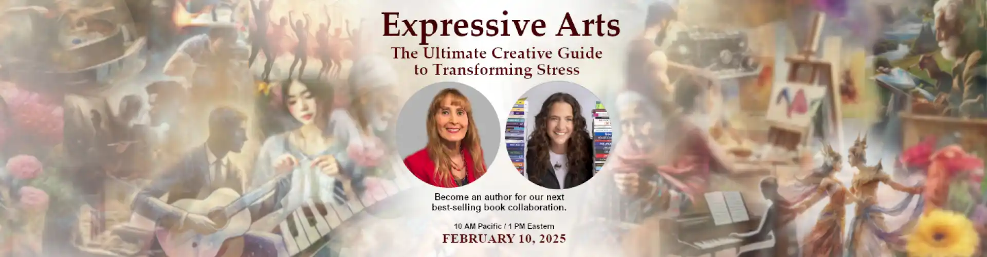 Expressive Arts: The Ultimate Creative Guide to Transforming Stress - Project Call for Authors 